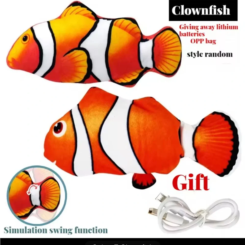 Interactive Fish Cat Toy